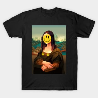 Da Vinky Mona Lisa Acid Smile? T-Shirt